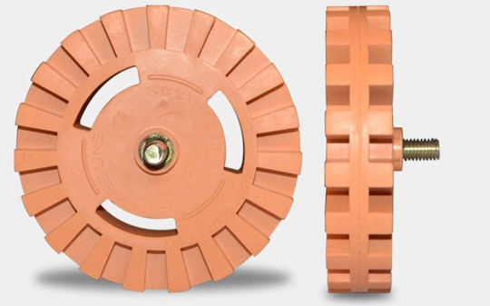 Rubber Disc Removing Glue From Rims Flower 100mm + Adapter Drill
