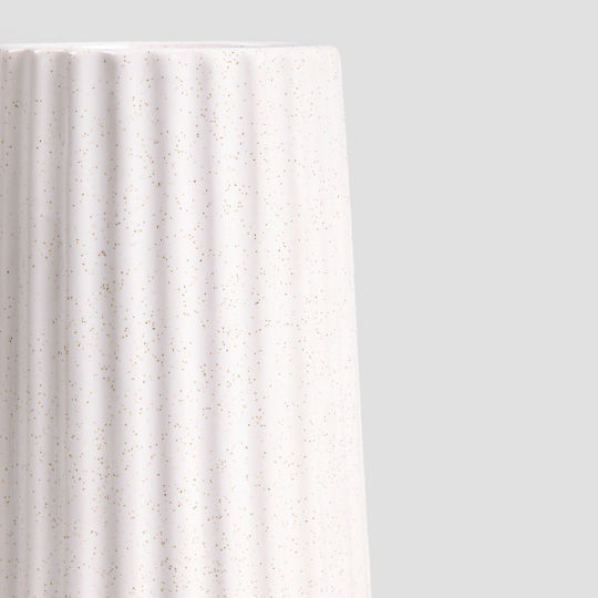 Homla Decorative Vase Ceramic Novo Ecru 11.5xH19.5cm