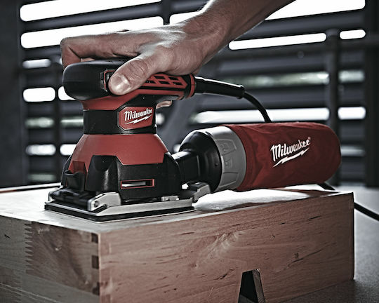 Milwaukee SPS 140 Παλμικό Τριβείο Χούφτας 260W με Σύστημα Αναρρόφησης
