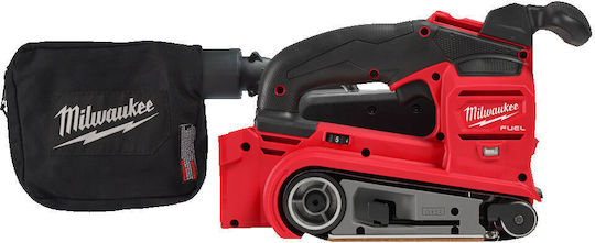 Milwaukee M18 FUEL FBTS75-0 Sander Gürtel Solo mit Geschwindigkeitsregelung und mit Absaugsystem