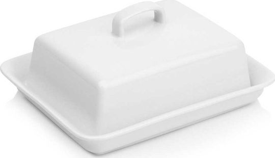 Vilde Farfurie de unt Ceramică Alb 1pcs