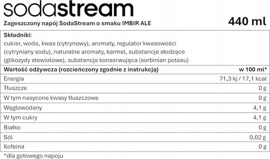2x Syrup Soda Maker Sodastream Ginger + Mirinda Concentrate Water