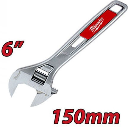 Milwaukee French Wrench with Adjustable Opening 24.5mm 150mm