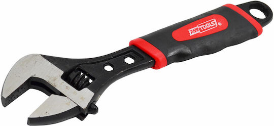 AWTools Französischer Schraubenschlüssel Länge 200mm mit einer Maulöffnung von bis zu 20mm