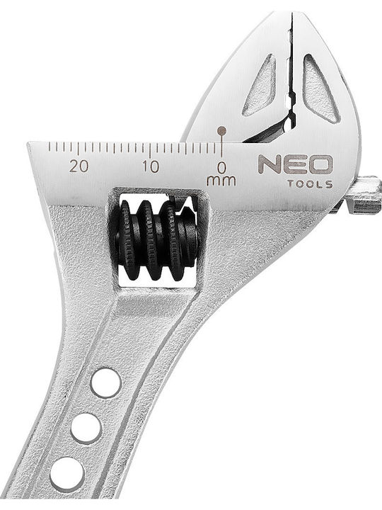 Neo Tools Γαλλικό Κλειδί Μήκους 150mm με Άνοιγμα Σιαγόνων έως 24mm