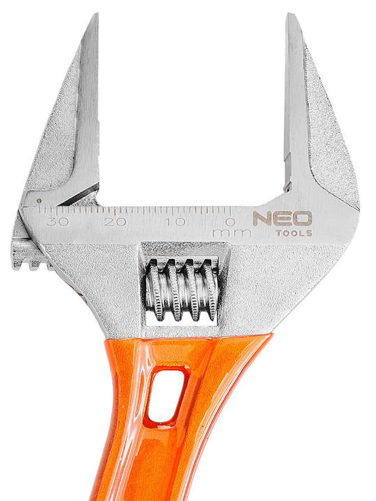 Neo Tools French Wrench with Adjustable Opening 32mm and Anti-Slip Handle 205mm