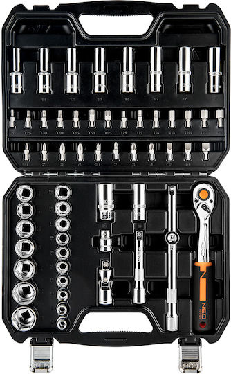 Neo Tools Καστάνια με Καρυδάκια 1\2" 58τμχ