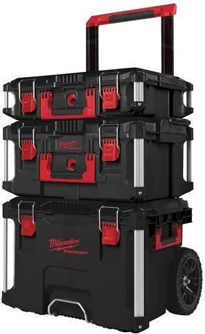 Milwaukee Packout Tool Case Plastic with Tobacco Case Dimensions: W56xD41xH17cm
