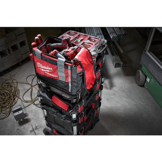 Milwaukee Packout Werkzeugtasche Über die Schulter Rote