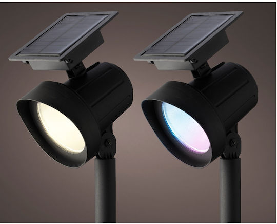 Lumineo Set of 2 Stake Solar Lights 25lm 13cmx11cmx42.5cmcm