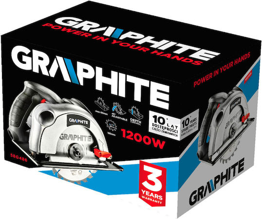 Graphite Δισκοπρίονο 1200W