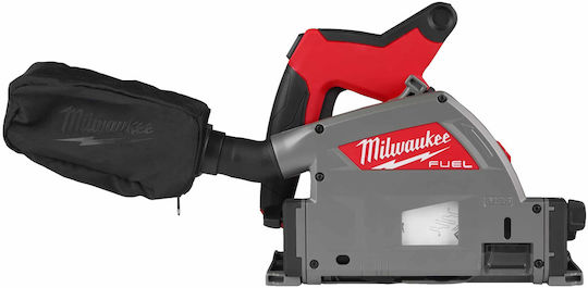 Milwaukee FPS55-552P Βυθιζόμενο Δισκοπρίονο 18V 2x5.5Ah με Ρύθμιση Ταχύτητας και με Σύστημα Αναρρόφησης