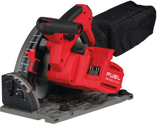 Milwaukee FPS55-0P Βυθιζόμενο Δισκοπρίονο 18V Solo με Ρύθμιση Ταχύτητας και με Σύστημα Αναρρόφησης