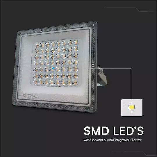 V-TAC Στεγανός Προβολέας LED 50W Ρυθμιζόμενο Λευκό IP65