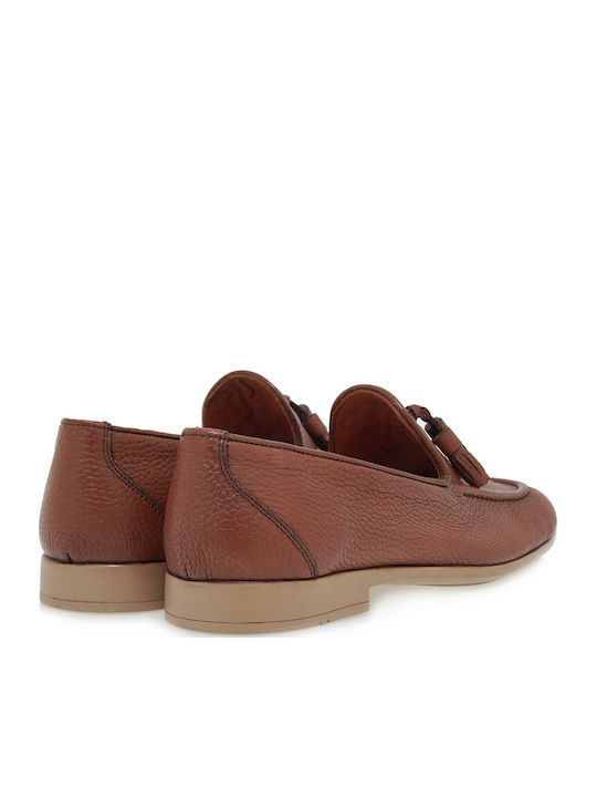 Men's Leather Loafers Tabac Brown
