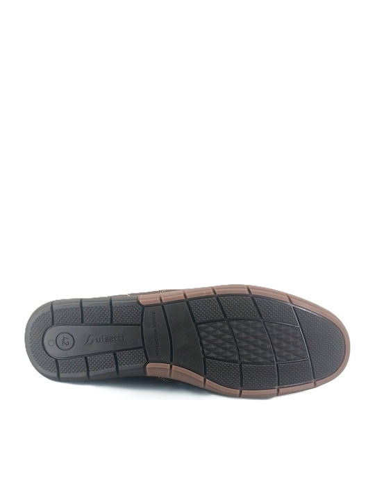 Δερμάτινα Ανδρικά Boat Shoes σε Ταμπά Χρώμα