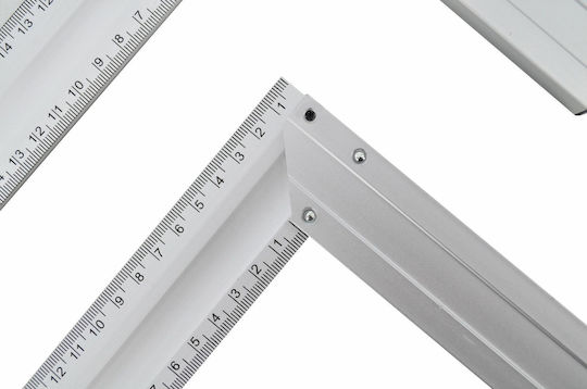 AWTools Winkelmesser Für Zimmerleute Aluminium Länge 35cm