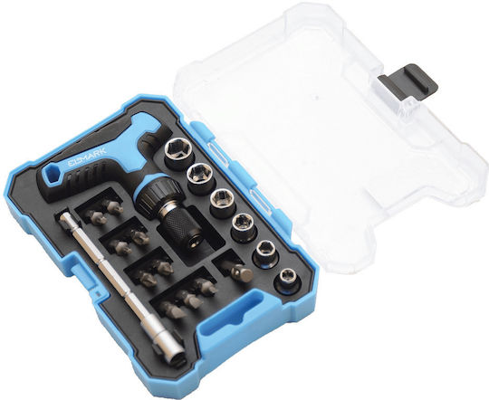Elmark Set 18 Screwdrivers with 18 Interchangeable Tips