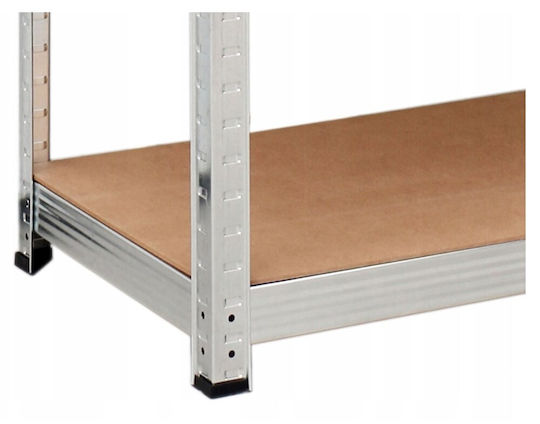 Topeshop Regał Ραφιέρα Dexion Γαλβανιζέ 90x30x180εκ. με 5 Ράφια Συνολικής Αντοχής 875kg