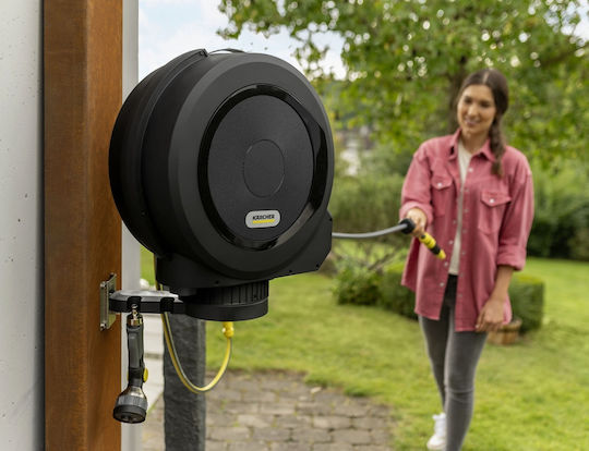 Karcher Hbx 4.20 Automatic Wall Mounted Garden Hose Box with 20m Hose