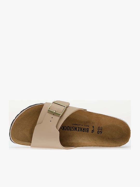 Catalina Bs Birko-flor Women's Flat Sandals Beige Narrow Fit