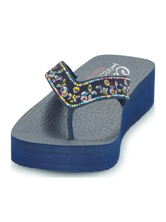 Vinyasa Women's Flip Flops Blue