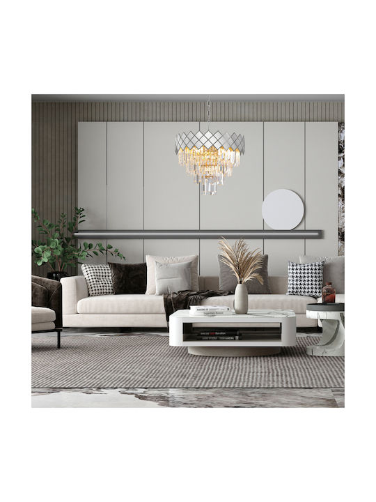Eko Light CARISMA Полилей 9xE14 Сребрист 2220