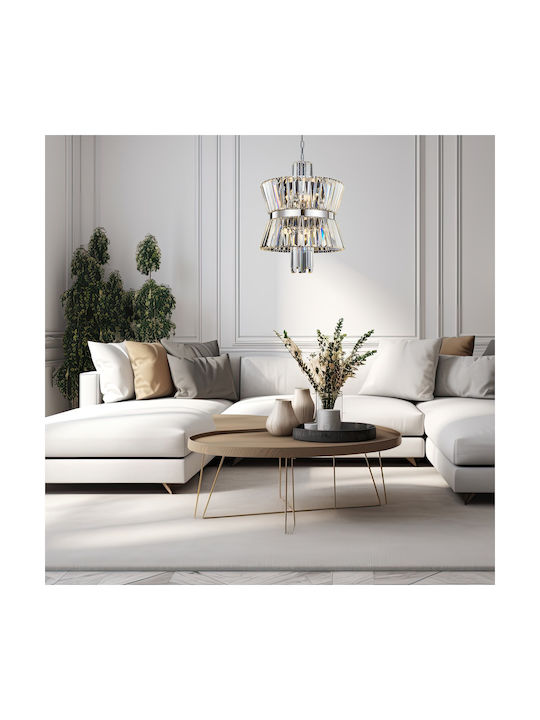 Eko Light Aurelia Πολυέλαιος 8xE14 Διάφανος 2352