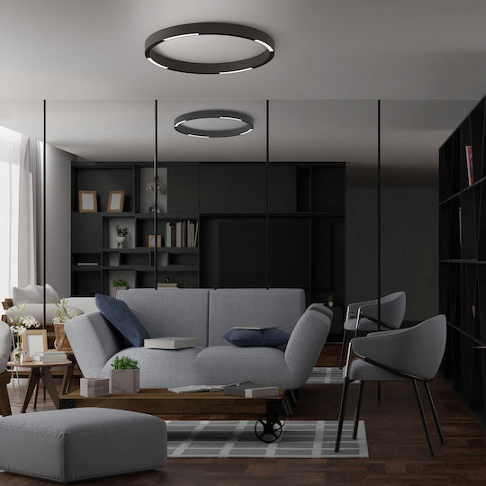 Eko Light LED Γραμμικό Φωτιστικό Οροφής 10W Φυσικό Λευκό IP20 60εκ.