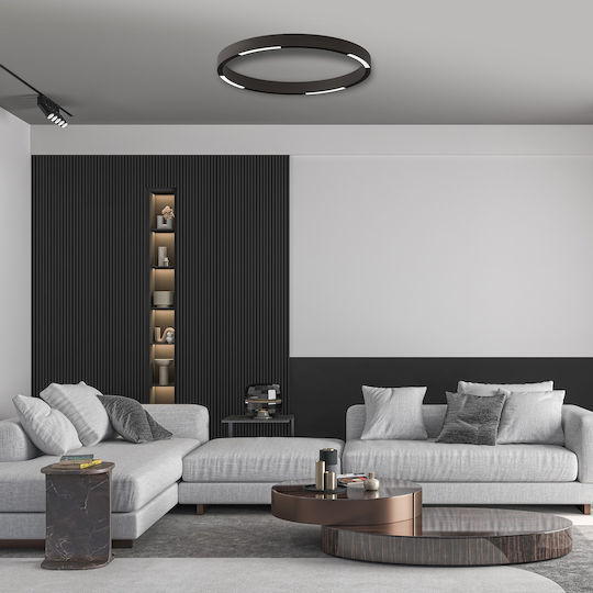Eko Light LED Γραμμικό Φωτιστικό Οροφής 10W Φυσικό Λευκό IP20 60εκ.