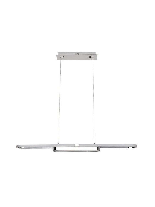 Rabalux Adjustable Pendant Light Silver Rail