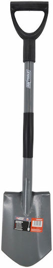 AWTools Shovel with Shaft 84cm and Metal Handle