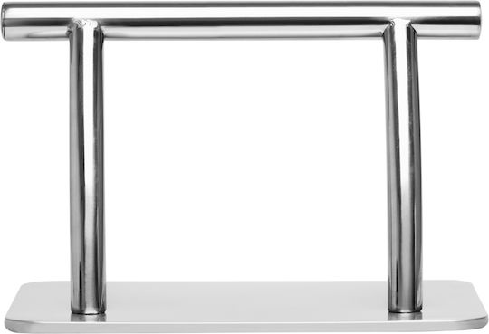 Gabbiano Silver Footstool