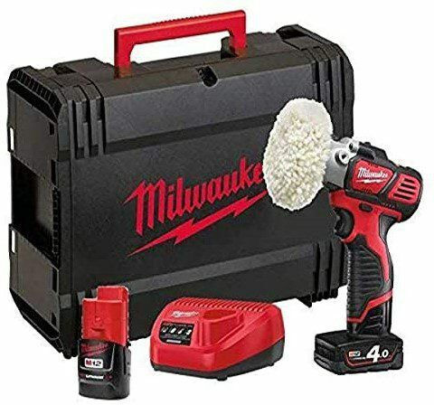 Milwaukee M12 BPS-421X Rotativ Lustruitor 12V 2x4Ah cu Control al Vitezei