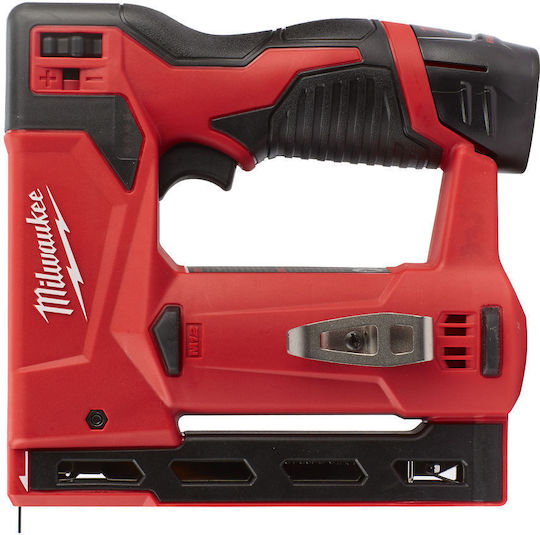 Milwaukee Καρφωτικό Μπαταρίας M12 BST-202X 12V 2x2Ah για Συνδετήρες 4933459635