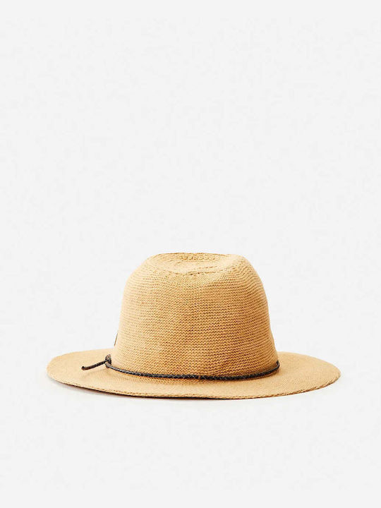 Rip Curl Frauen Korbweide Hut Panama Beige