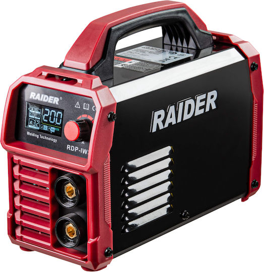 Raider Ηλεκτροκόλληση Inverter MMA με Μέγιστο Ρεύμα Συγκόλλησης 180A