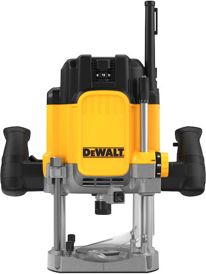 Dewalt DW622KT-QS Κάθετη Φρέζα 1400W με Ρύθμιση Ταχύτητας και με Σύστημα Αναρρόφησης