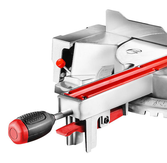 Graphite Kapp- und Gehrungssäge Elektrisch 1800W Schiebesäge mit Schnittführung Laser & Scheibendurchmesser 210mm