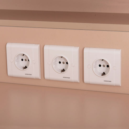 HomeMarkt Büroempfang mit Abmessungen L240xB80xH106cm