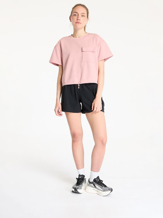 Μπλουζάκι Columbia Granite Point Knit Short Sleeve Tee Eraser Pink