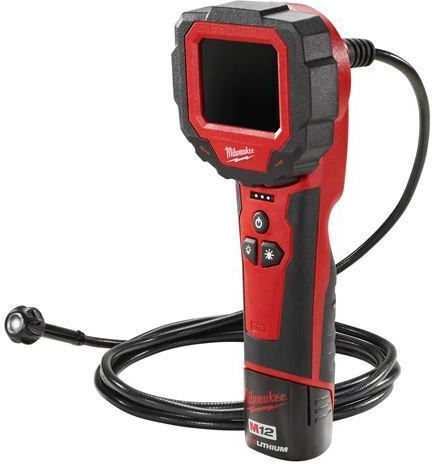 Milwaukee M12 IC AV3-201C Endoskopkamera mit Auflösung 320x240 Pixel und Kabel 2.7m