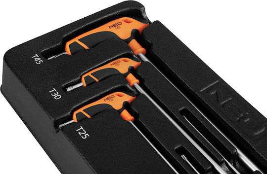 Torx Keys 6 Pieces Insert