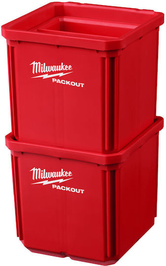 Milwaukee Packout Plastic Tool Bin Organiser W10xD10cm