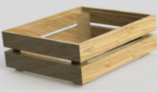 Ξύλινο Πλαίσιο Αρτοποιήματα Gn 1/1 32 5x53x10hcm Ubs07-11-ντ2
