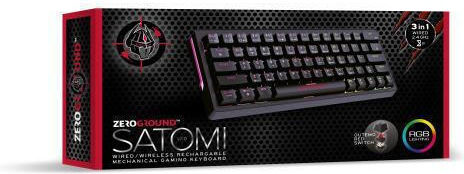 Zeroground KB-3700G SATOMI v2.0 Gaming Μηχανικό Πληκτρολόγιο με Outemu Red διακόπτες και RGB φωτισμό (Αγγλικό US)