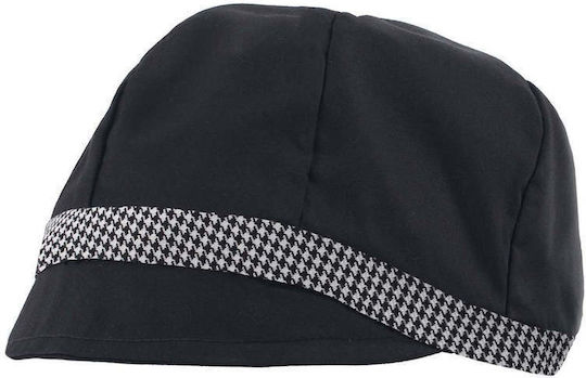 Axon Chef Black Checked Hat Cabana