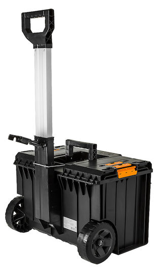 Neo Tools Τροχήλατο Πλαστικό Μπαούλο Μεταφοράς και Αποθήκευσης Εργαλείων Π57.5xB43.8xΥ69cm 84-266