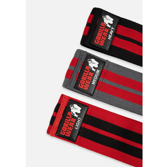 Gorilla Wear Гума за фитнес Мини лента Черна