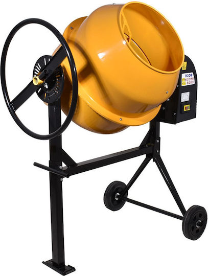 Express Μπετονιέρα Ηλεκτροκίνητη 800W με Ρόδες 200lt